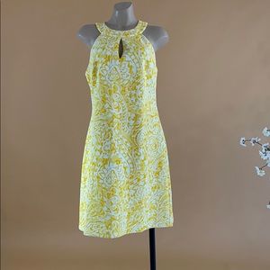 Vince Camuto Keyhole Neck Dress